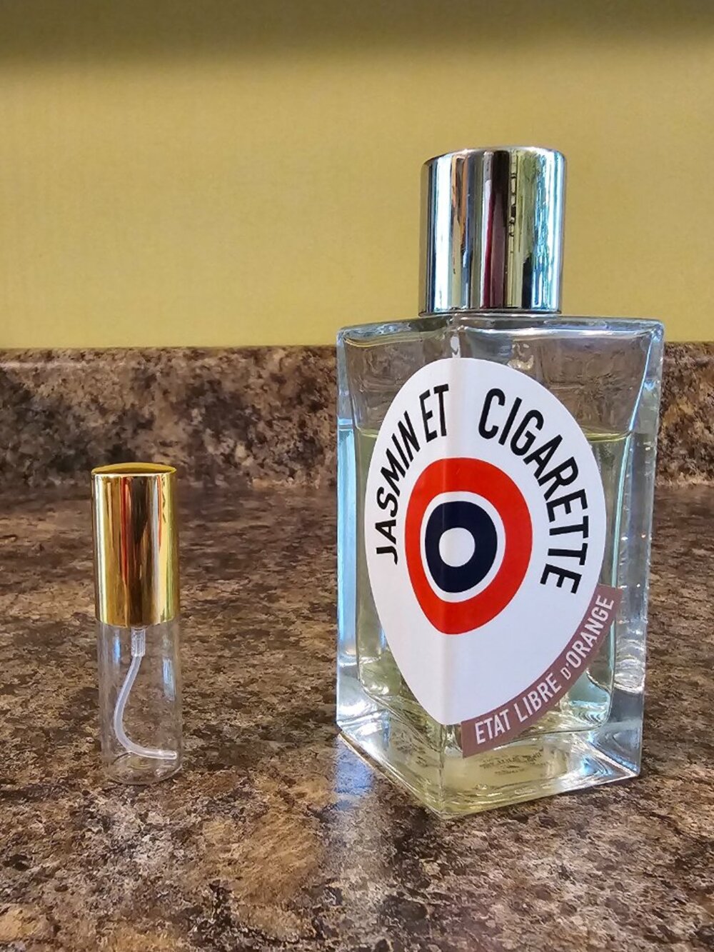 5 ML Sample JASMIN ET CIGARETTE Etat Libre D'Orange Travel Spray